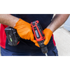 Diamond Grip Extra-Thick Nitrile Powder-Free Gloves, Orange, X-Large - Pack of 50