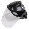 Worksafe® Deluxe Brow Guard with Aspherical Polycarbonate Full Face Shield