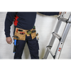 Double Pouch Leather Tool Belt