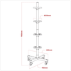 Wheel Storage Trolley 100kg Capacity
