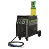 Professional Gas/Gasless MIG Welder with Binzel® Euro Torch 180A 230V