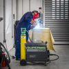 Professional Gas/Gasless MIG Welder with Binzel® Euro Torch 180A 230V