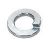 Zinc Plated Spring Washer M6, DIN 127B - Pack of 100