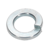 Zinc Plated Spring Washer M8, DIN 127B - Pack of 100