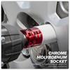 Alloy Wheel Impact Socket 1/2"Sq Drive 21mm