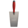 Stainless Steel Bucket Trowel with Rubber Handle 180mm
