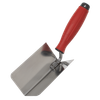 Stainless Steel Internal Corner Trowel with Rubber Handle 120 x 60mm