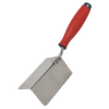 Stainless Steel External Corner Trowel with Rubber Handle 120 x 60mm