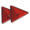 Rear Reflective Red Triangle - Pack of 2