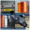 13-Pin Wireless SMD LED Trailer Light Set 2pc
