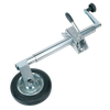 Jockey Wheel & Clamp 35mm - 150mm Solid Wheel
