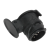 Socket Conversion Adaptor 13-Pin Euro - 7-Pin N Type 12V
