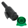Towing Plug 13-Pin Euro Plastic 12V