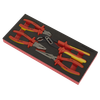 Premier Insulated Pliers Set with Tool Tray 4pc - VDE Approved