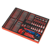 Superline PRO® Tool Chest Combination 23 Drawer with 446pc Tool Kit - Black