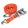 Ratchet Strap Polyester Webbing 75mm x 12m 10000kg Breaking Strength