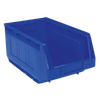Plastic Storage Bin 210 x 355 x 165mm, Blue - Pack of 12