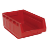 Plastic Storage Bin 310 x 500 x 190mm, Red - Pack of 6