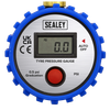 Digital Tyre Pressure Gauge with Leader Hose & Quick Release