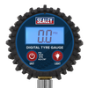 Digital Tyre Pressure Gauge with Push-On Connector