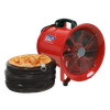 Portable Ventilator with 5m Ducting 300mm
