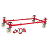 Adjustable 4-Post Vehicle Moving Dolly 900kg Capacity