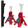 Axle Stand & Axle Stand Storage Rack Combo 3 Tonne