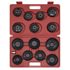 Oil Filter Cap Wrench Set 15pc