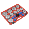 Oil Filter Cap Wrench Set 19pc