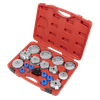Oil Filter Cap Wrench Set 19pc