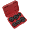 Oil Filter Cap Wrench Set 6pc