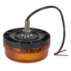 SMD LED Rotating Flashing Warning Beacon with 12mm Bolt Fixing 12V/24V