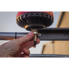 Warning Beacon with 12mm Bolt Fixing 36W SMD LED 12/24V - Red