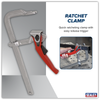 Welding Ratchet Clamp 300 x 120mm