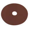 Worksafe® 125mm Fibre Backed Sanding Disc 120Grit - Pack of 25