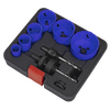 Electrician's Hole Saw Kit 9pc