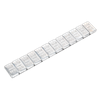 Steel Adhesive Wheel Weight 5g Strip of 12 - Pack of 100