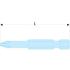 Facom - Fluo Long Torq Set 5 Bit - ETORM.605TF