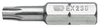 FACOM - EX.2 - Standard bits series 2 for Torx® screws  - EX.245