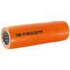 FACOM J.LAVSE - VSE series 1,000 Volt insulated long 12-point 3/8" sockets - J.17LAVSE