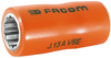FACOM - J.AVSE - VSE series 1,000 Volt insulated 12-point 3/8" sockets  - J.8AVSE