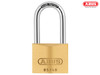 ABUS - 65/40mm Brass Padlock 40mm Long Shackle