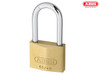 ABUS - 65/40mm Brass Padlock 40mm Long Shackle Carded