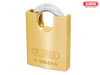ABUS - 65CS/50mm Brass Padlock Closed Shackle Carded