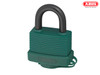 ABUS - 70AL/45mm Aluminium Padlock Green