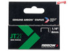 Arrow - JT21™ T27 Staples 6mm (1/4in) Box 1000