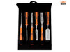 Bahco - 424-P Bevel Edge Chisel Set 6 Piece in Pouch