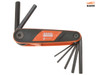 Bahco - Hexagon Key Folding Set of 7 Metric 2.5mm-10mm
