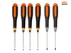 Bahco - ERGO™ Through Blade Screwdriver Set 6 Piece