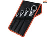 Bahco - Reversible Ratchet Spanners Set 4 Piece Metric